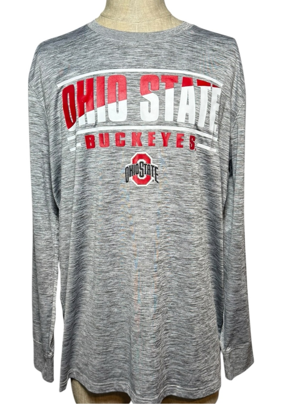 Colosseum Ohio State Buckeyes Performance LS Tee XL